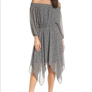 Charles Henry Off Shoulder Dress Medium